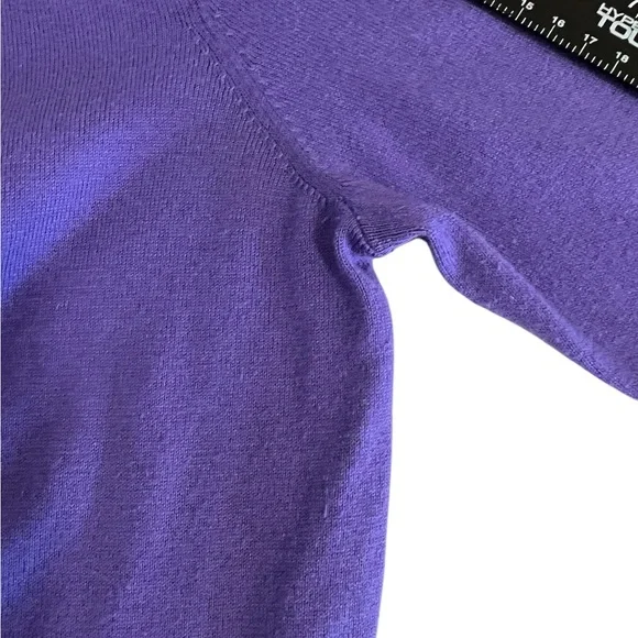 Kate Spade Purple Cardigan with Rhinestones Size XS - Picture 7 of 14